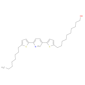 2-Thiophenedecanol, 5-[6-(5-octyl-2-thienyl)-3-pyridinyl]-