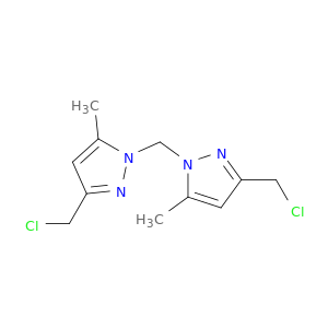 1H-Pyrazole, 1,1'-methylenebis[3-(chloromethyl)-5-methyl-