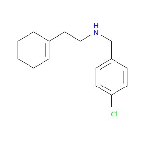 (4-CHLOROBENZYL)(2-CYCLOHEX-1-EN-1-YLETHYL)AMINE