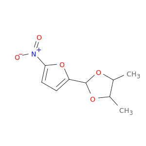 1,3-Dioxolane, 4,5-dimethyl-2-(5-nitro-2-furanyl)-