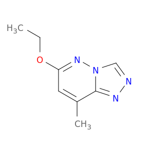 1,2,4-Triazolo[4,3-b]pyridazine, 6-ethoxy-8-methyl-