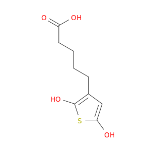 3-Thiophenepentanoicacid, 2,5-dihydroxy-
