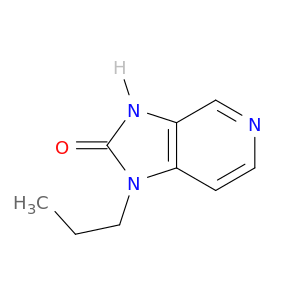 2H-Imidazo[4,5-c]pyridin-2-one, 1,3-dihydro-1-propyl-
