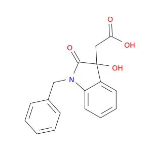 (1-苄基-3-羟基-2-氧代-2,3-二氢-1H-吲哚-3-基)-乙酸