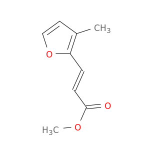 2-Propenoic acid, 3-(3-methyl-2-furanyl)-, methyl ester, (E)-
