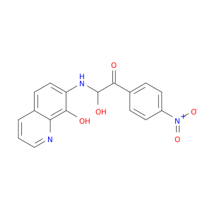 Ethanone,2-hydroxy-2-[(8-hydroxy-7-quinolinyl)amino]-1-(4-nitrophenyl)-