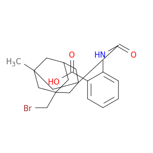 N-(7-BROMOMETHYL-5-METHYL-3-ADAMANTYLCARBONYL)ANTHRANILIC ACID