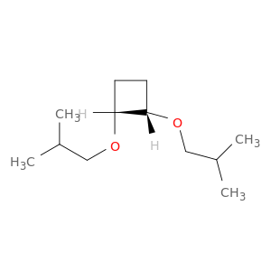 Cyclobutane, 1,2-bis(2-methylpropoxy)-, cis-