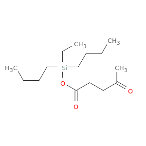 Pentanoic acid, 4-oxo-, dibutylethylsilyl ester