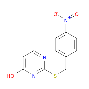2-[(4-nitrobenzyl)thio]pyrimidin-4-ol