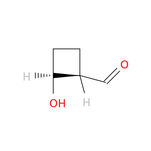 Cyclobutanecarboxaldehyde, 2-hydroxy-, cis-