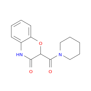 2H-1,4-Benzoxazin-3(4H)-one,2-(1-piperidinylcarbonyl)-