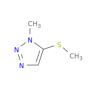 1H-1,2,3-Triazole, 1-methyl-5-methylthio-