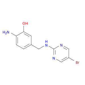 Phenol, 2-amino-5-[[(5-bromo-2-pyrimidinyl)amino]methyl]-