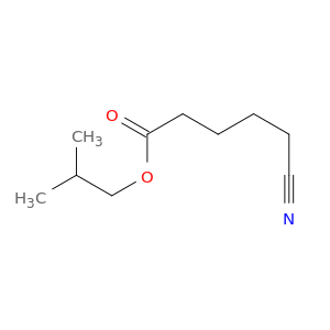 Pentanoic acid, 5-cyano-, 2-methylpropyl ester