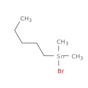 Stannane, bromodimethylpentyl-
