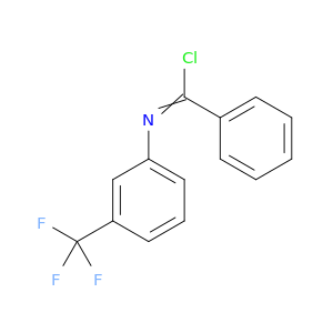 Benzenecarboximidoyl chloride, N-[3-(trifluoromethyl)phenyl]-