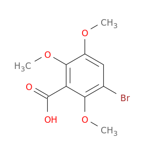 3-溴-2,5,6-三甲氧基苯甲酸