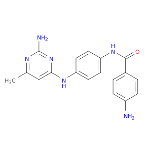 4-Amino-N-(4-((2-amino-6-methylpyrimidin-4-yl)amino)phenyl)benzamide