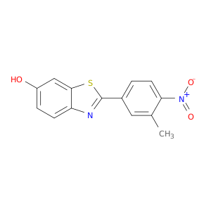 6-Benzothiazolol, 2-(3-methyl-4-nitrophenyl)-
