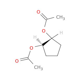 1,2-Cyclopentanediol,1,2-diacetate, (1R,2R)-rel-