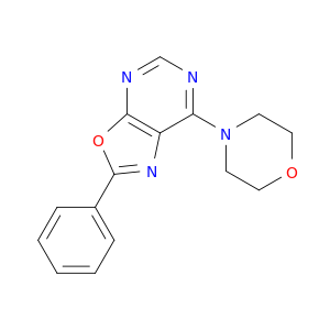 7-(4-morpholinyl)-2-phenyl(1,3)oxazolo(5,4-d)pyrimidine