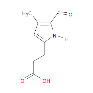 1H-Pyrrole-2-propanoicacid, 5-formyl-4-methyl-