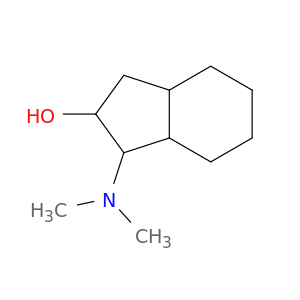 1H-Inden-2-ol, 1-(dimethylamino)octahydro-