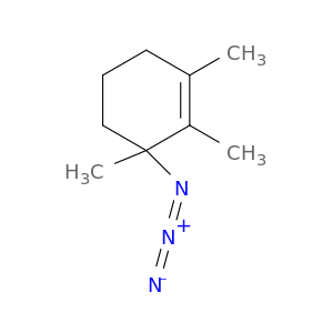 Cyclohexene, azidotrimethyl-