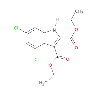 4,6-二氯-1H-吲哚-2,3-二甲酸二乙酯