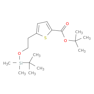 tert-Butyl 5-(2-((tert-butyldimethylsilyl)oxy)ethyl)thiophene-2-carboxylate