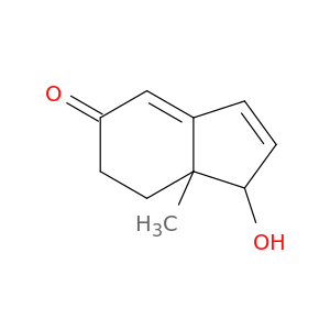 5H-Inden-5-one, 1,6,7,7a-tetrahydro-1-hydroxy-7a-methyl-