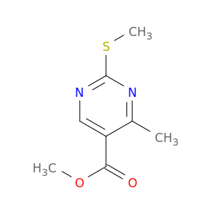 4-甲基-2-(甲硫基)嘧啶-5-羧酸甲酯