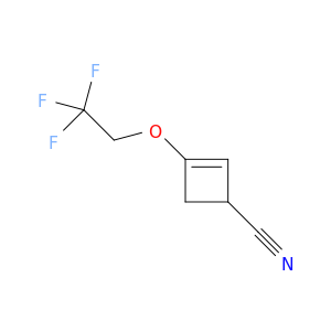 2-Cyclobutene-1-carbonitrile, 3-(2,2,2-trifluoroethoxy)-