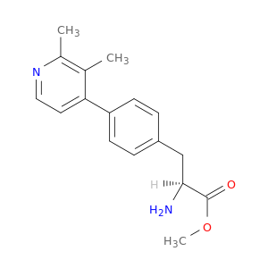 (S)-2-氨基-3-(4-(2,3-二甲基吡啶-4-基)苯基)丙酸甲酯