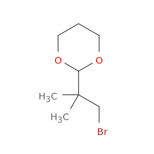 1,3-Dioxane, 2-(2-bromo-1,1-dimethylethyl)-