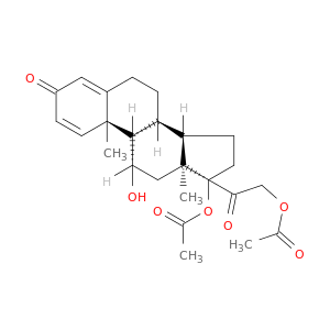 Pregna-1,4-diene-3,20-dione, 17,21-bis(acetyloxy)-11-hydroxy-, (11beta)-