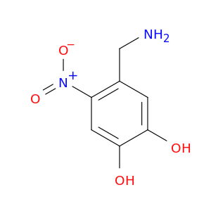 4-(氨基甲基)-5-硝基-1,2-苯二醇