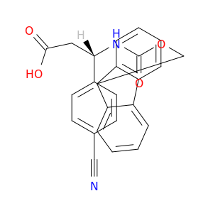 FMOC-(S)-3-氨基-3-(4-苯腈基)丙酸