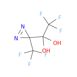 1,1-Ethanediol, 2,2,2-trifluoro-1-[3-(trifluoromethyl)-3H-diazirin-3-yl]-