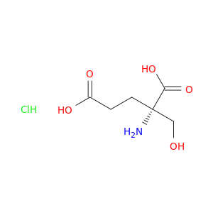 D-Glutamic acid, 2-(hydroxymethyl)-, hydrochloride
