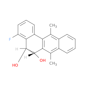 (5s,6s)-4-fluoro-7,12-dimethyl-5,6-dihydrotetraphene-5,6-diol
