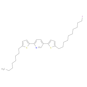 Pyridine, 5-[5-(10-iododecyl)-2-thienyl]-2-(5-octyl-2-thienyl)-