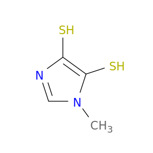 1H-Imidazole-4,5-dithiol, 1-methyl-