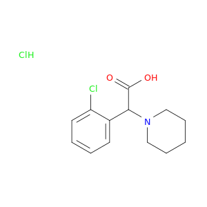 2-(2-氯苯基)-2-哌啶-1-基乙酸盐酸盐