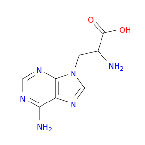 9H-Purine-9-propanoic acid, α,6-diamino-