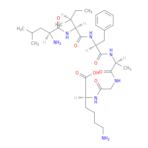 L-Lysine, L-leucyl-L-isoleucyl-L-phenylalanyl-L-alanylglycyl-