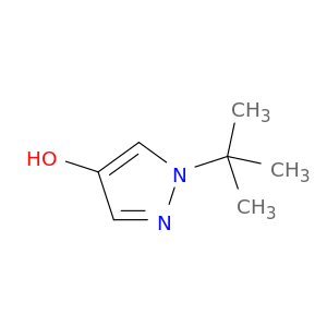 1-(1,1-二甲基乙基)-1H-吡唑-4-醇