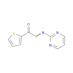 Ethanone, 2-(2-pyrimidinylimino)-1-(2-thienyl)-