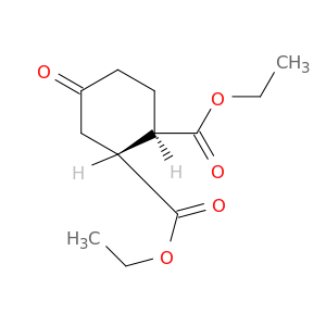 1,2-Cyclohexanedicarboxylic acid, 4-oxo-, diethyl ester, trans-